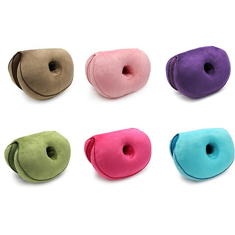 Coussin correcteur de Posture, coussin Push-Up pour les hanches, coussin de siège double confort, éponge orthopédique, tapis de siège