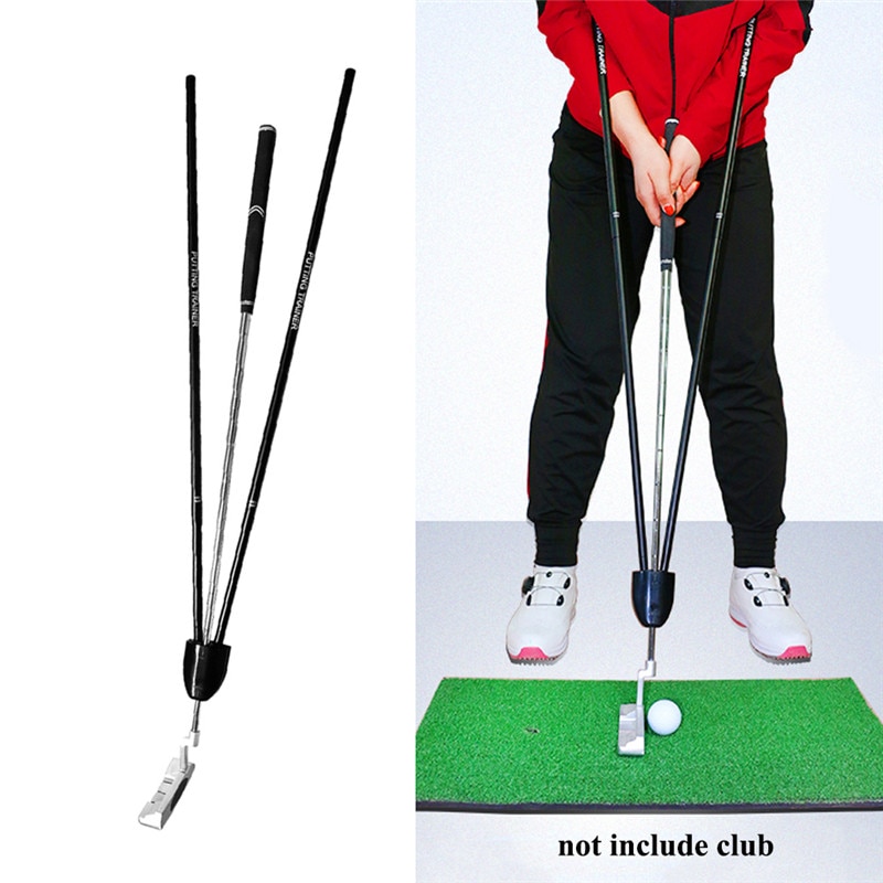 Golf Putter Trainer Putting Gebaar Assist Batting Kracht Hoek Action Golf Putter Training Aids