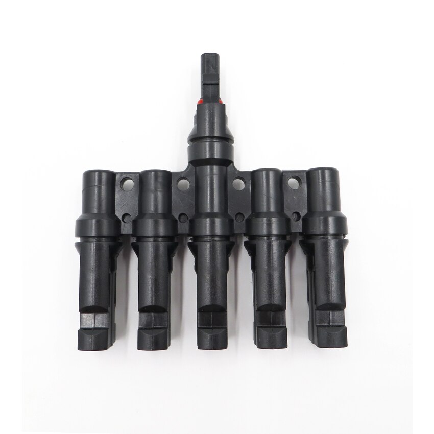 1 Paare x MC4 5 T Stecker männlich und weiblich, MC4 5 Zweig Solar- System Verbinden