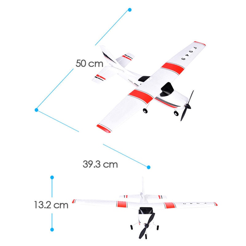 WL-Spielzeug F949 2,4G RC Spielzeug Flugzeug Flugzeug Modell Drei-kanal Hand Werfen Segelflugzeuge Mit Fest Flügel
