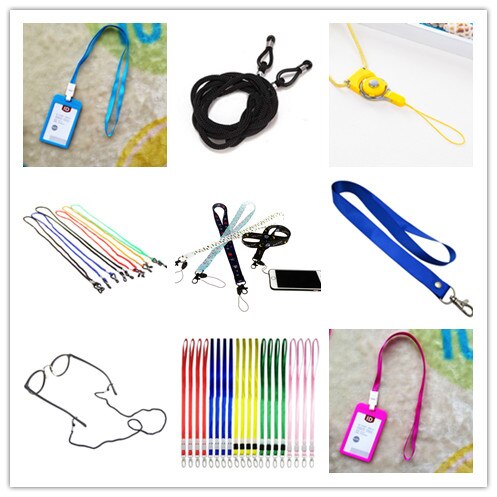 Id-kaart Neck Strap Werk Certificaat Lanyards Voor Sleutels Telefoon Bandjes Bus Kaarthouder Hang Touw Zonnebril