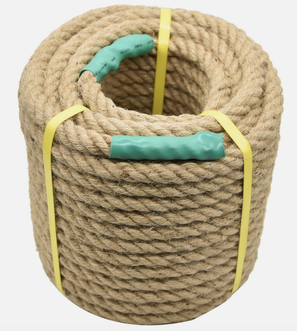 5/10/15/20/25m corda de juta natural rolos de fio corda de cânhamo torcido corda macrame pet coçar artesanal diy decoração