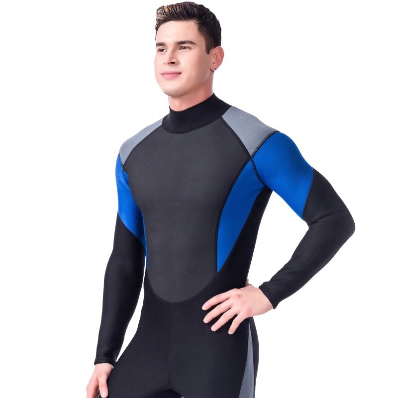 2mm homem de corpo inteiro neoprene triathlon wetsuit mergulho terno molhado para surf mergulho caça submarina