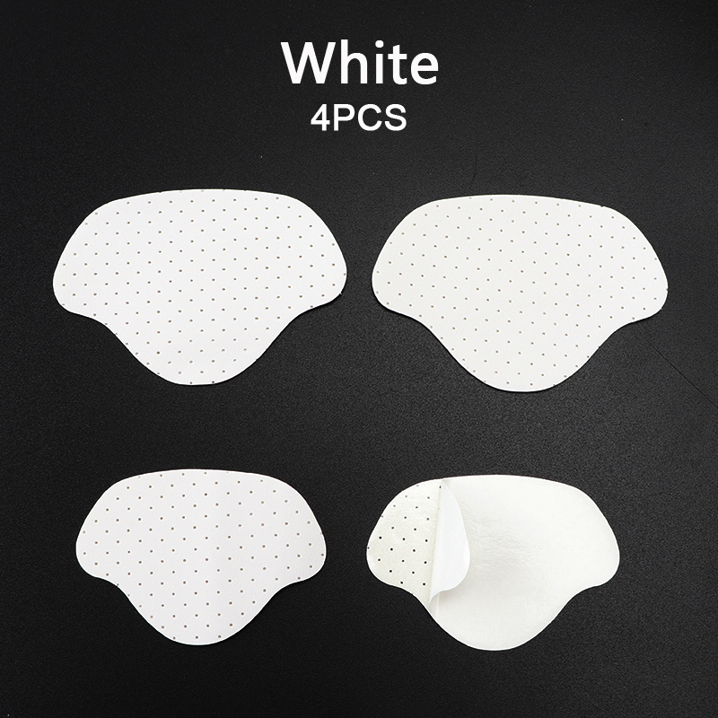 Subvención para reparación de talones zapatos adhesivos con agujeros plantillas para zapatillas parche almohadillas para talón pegatina protectora para talón insertos antidesgaste para el cuidado de los pies 4 Uds: Beige