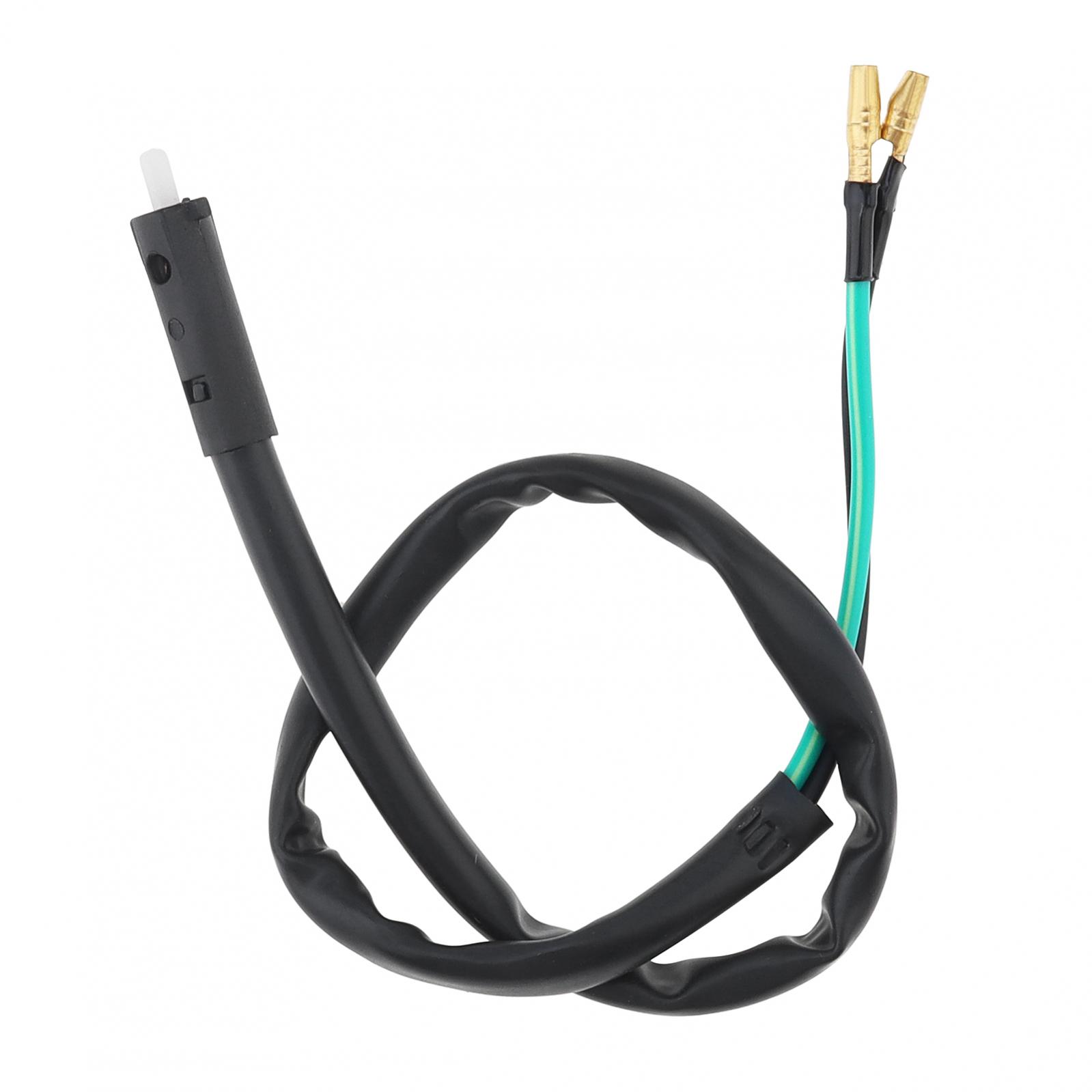 Cables de interruptor de luz de freno delantero/trasero de 2 cables aptos para motocicleta Scooter mano/pedal de pie línea de interruptor de freno de tambor