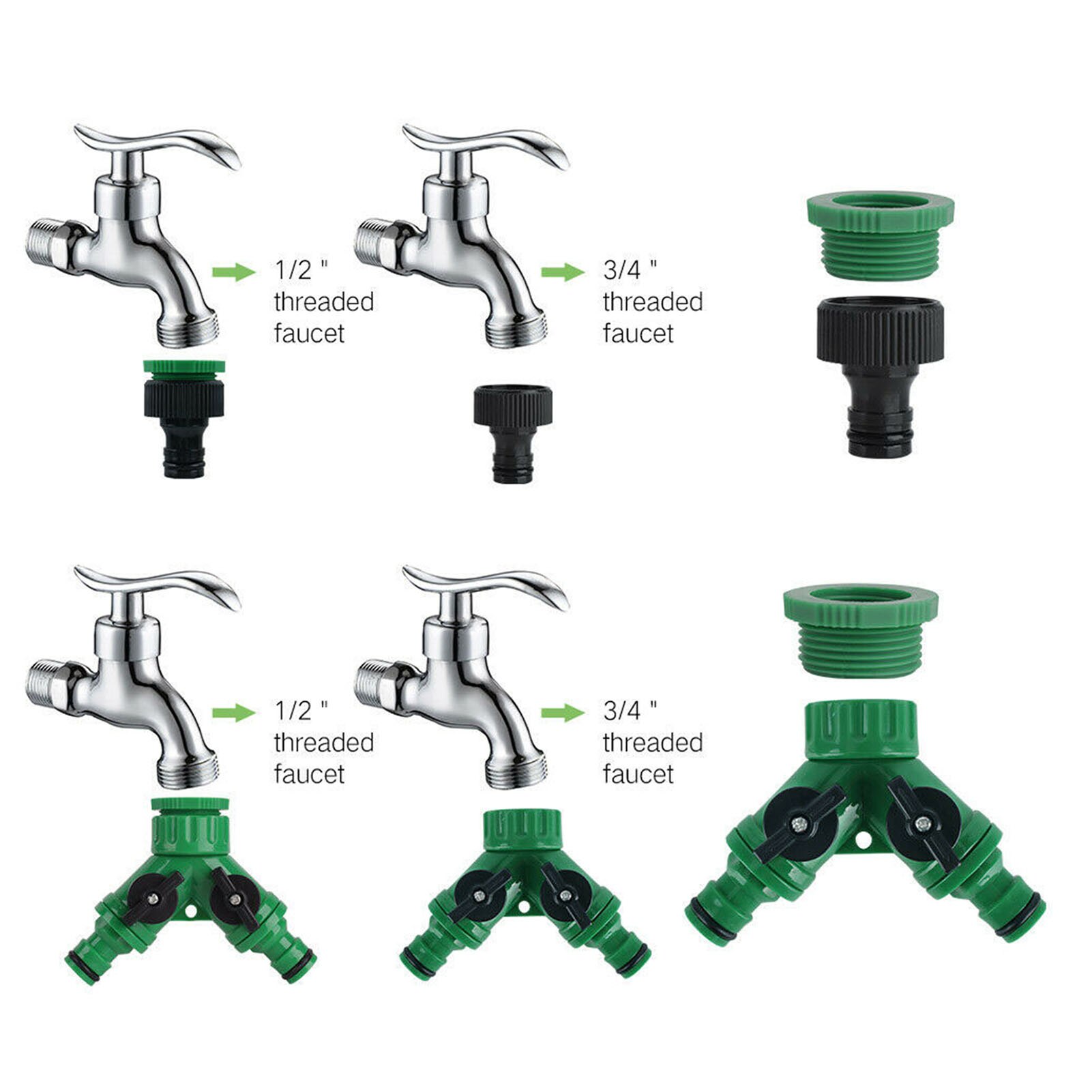 100ft 30M Auto Drip Irrigation System Kit Timer Micro Sprinkler Garden Watering