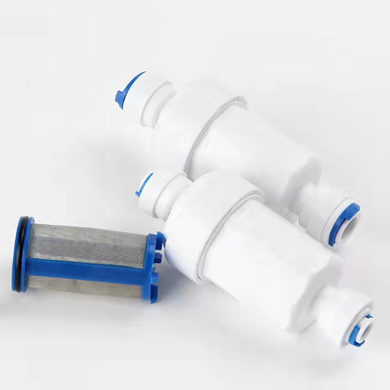 Filtre à connexion rapide amovible, droit, 1/4, 3/8 pouces, purificateur d&#39;eau, maille en acier inoxydable, filtre à particules de sable