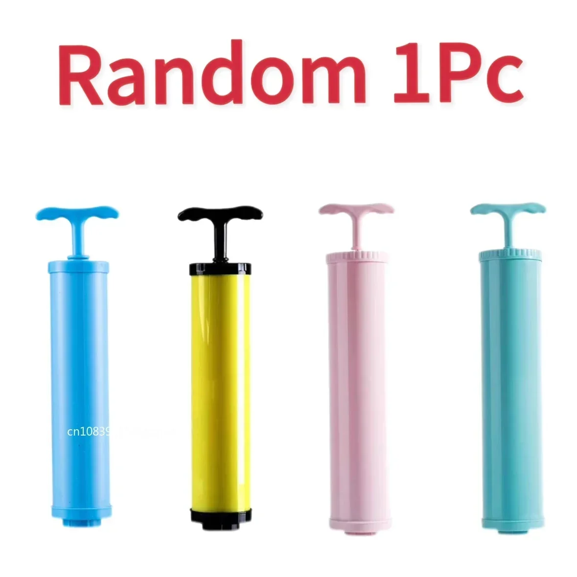 1/3/5PCS Vacuum Bag and Pump Cover for Clothes Storing Large Plastic Compression Empty Bag Travel Accessories Storage Container: M / Yellow