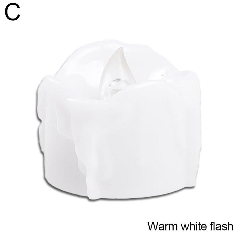 Flammenlose LED Kerze Licht Simulation Acryl Kerzen Startseite Hochzeit Dekor Geburtstag Weihnachten Batterie Betrieben Romantische C3w2: C