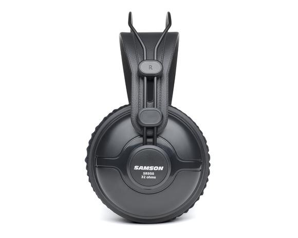 SAMSON SR950 Studio Monitor Headphone Dynamic Closed-Back Headset For Recording Monitoring Game DJ