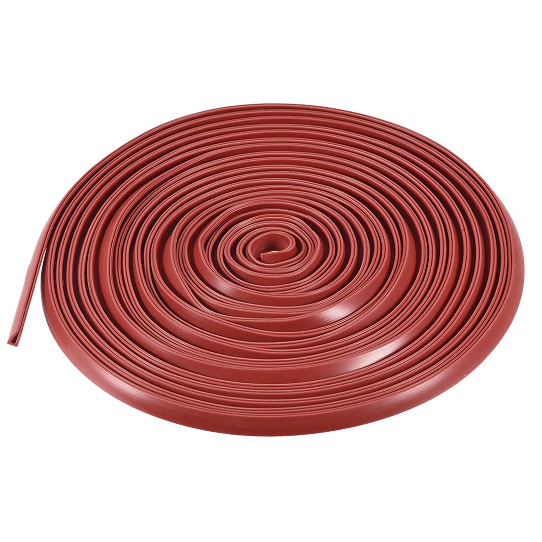 uxcell 1 Pcs Edge Trim U Seal Extrusion, Silicone Red U Channel Edge Protector Sheet Fits 0.1-1.5mm Edge 5M/16.4Ft Length
