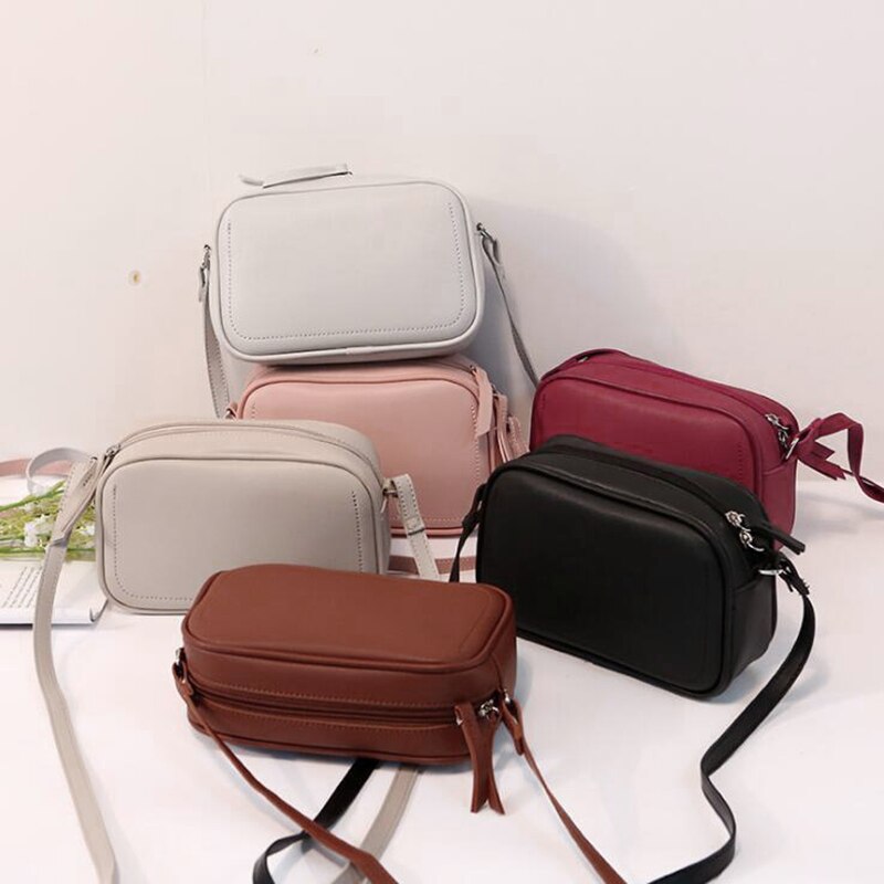 Bolso pequeño con solapa cuadrada, bandoleras cruzadas para mujer, bolsos de hombro de cuero, bolsos de famosa