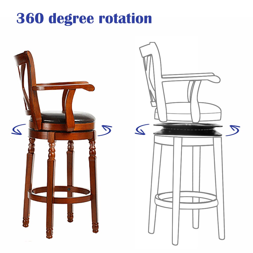 Piastra di montaggio base girevole per sedile girevole a 360 gradi in acciaio resistente per sgabello da sbarra tavolo da tavolo applicazioni strumenti 8 pollici