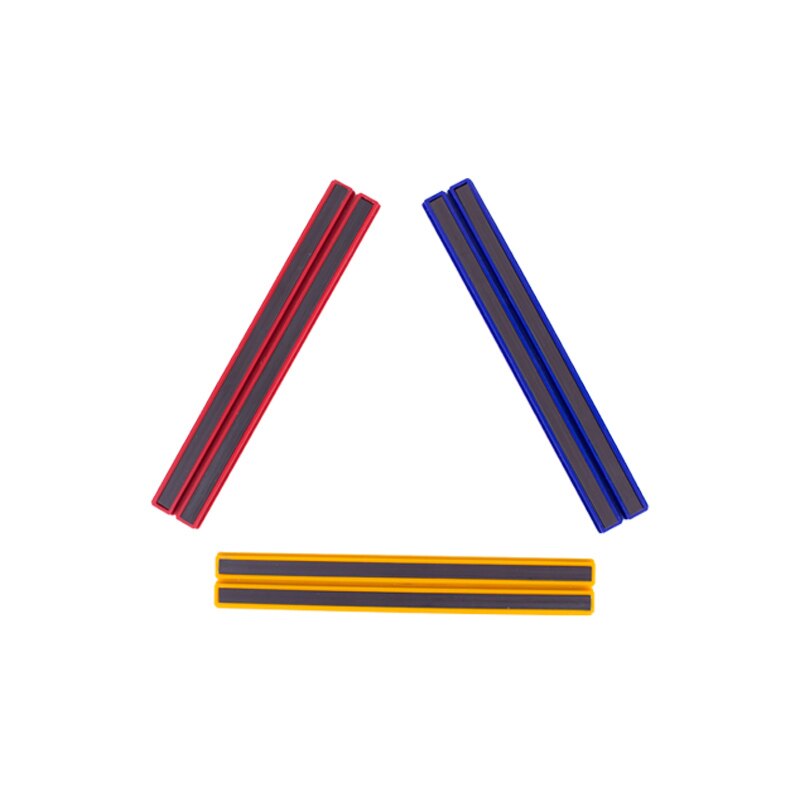 Magnetische Streifen 2 teile/satz 3 farben lange Magnet kurze Magnet büro whiteboard zubehör