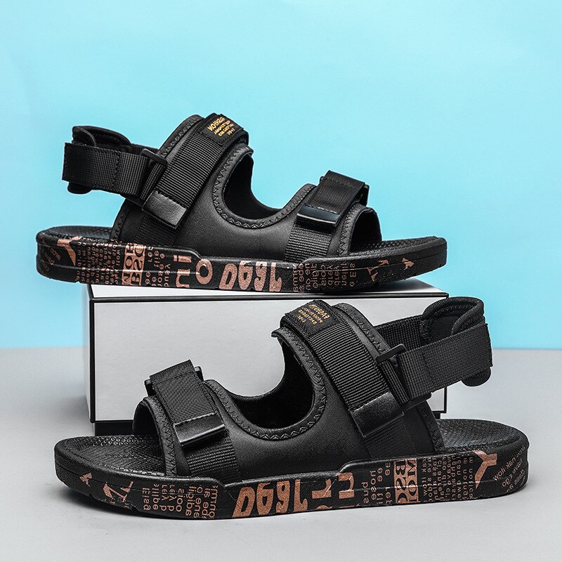 Chaussures plates pour homme plage sandales pour hommes été sandale en plein air antidérapant nouvelle plate-forme sandales hommes chaussures décontractées Sandalias Verano