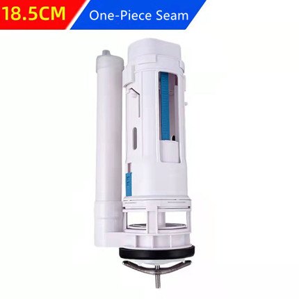 Toilet Tank Splinched Drainage Drukspoelers Closestool Twee Knop Outlet Stortbak Vervanging Fittings Badkamer Armatuur: One-Piece 18.5