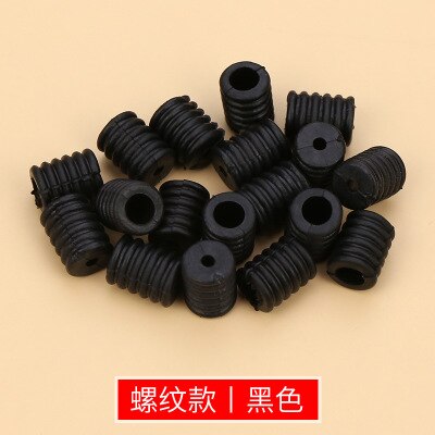 100 stücke Einstellbare maske Silikon Cord Schlösser Non Slip Stopper Bunte Elastische Band Lanyard Schnalle Kordelzug Schaltet Zubehör: 1