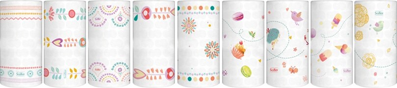 Essuie-tout en papier SCOTTEX bricoleur 2 rouleaux MAXI