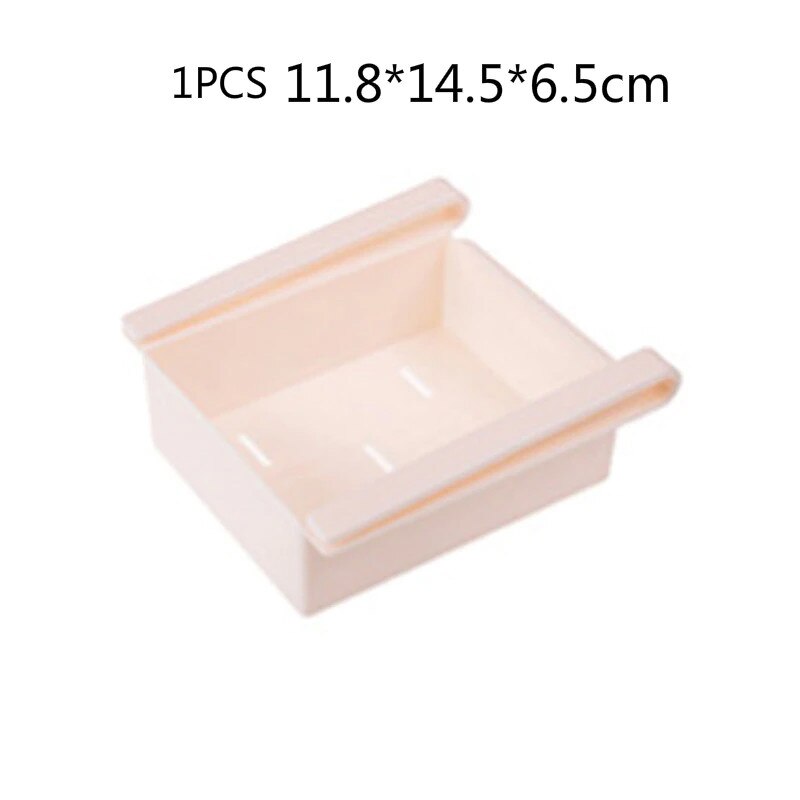1PCS Fridge Food Organizer Adjustable Storage Rack Organizer Storage Drawer Container Refrigerator Box Rack Fridge Storage Shelf: 05