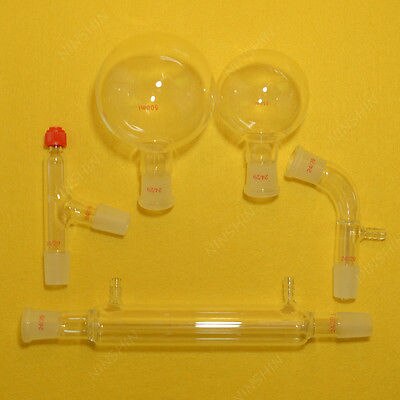 500 ml, 24/29, Laborglas Bausatz, Labor Chemie Glasgeschirr Bausatz