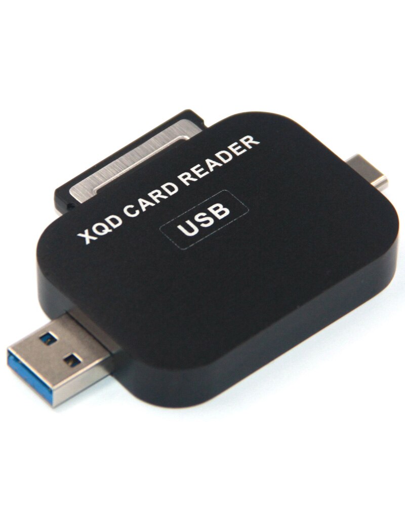 XQD-lector de tarjetas USB 3,1 tipo C y USB 3,0, 2 en 1, lector de tarjetas SD de alta velocidad para cámara SONY, NIKON, LUMIX, Windows, MAC OS