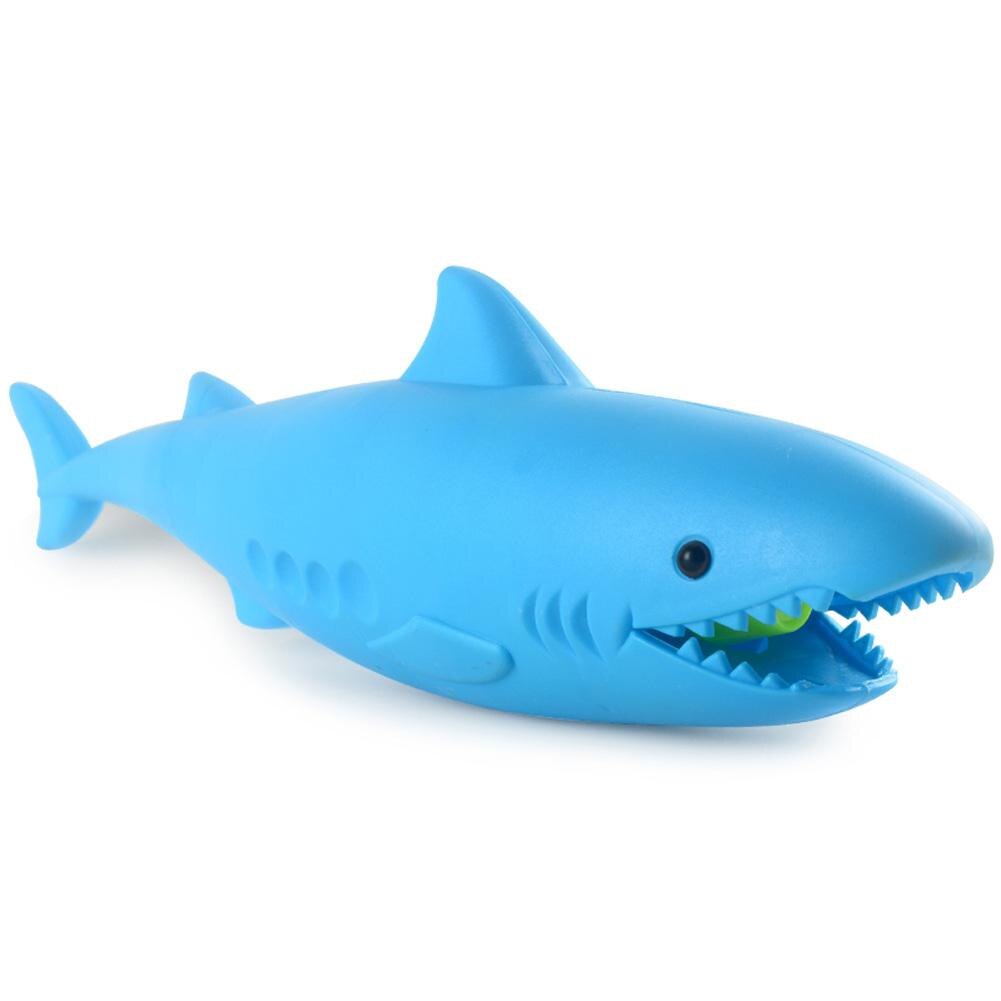 DishyKooker Water Torch Kids Large Capacity Animal Shape Swimming Pull Toys for Children Bath Beach Toy: shark