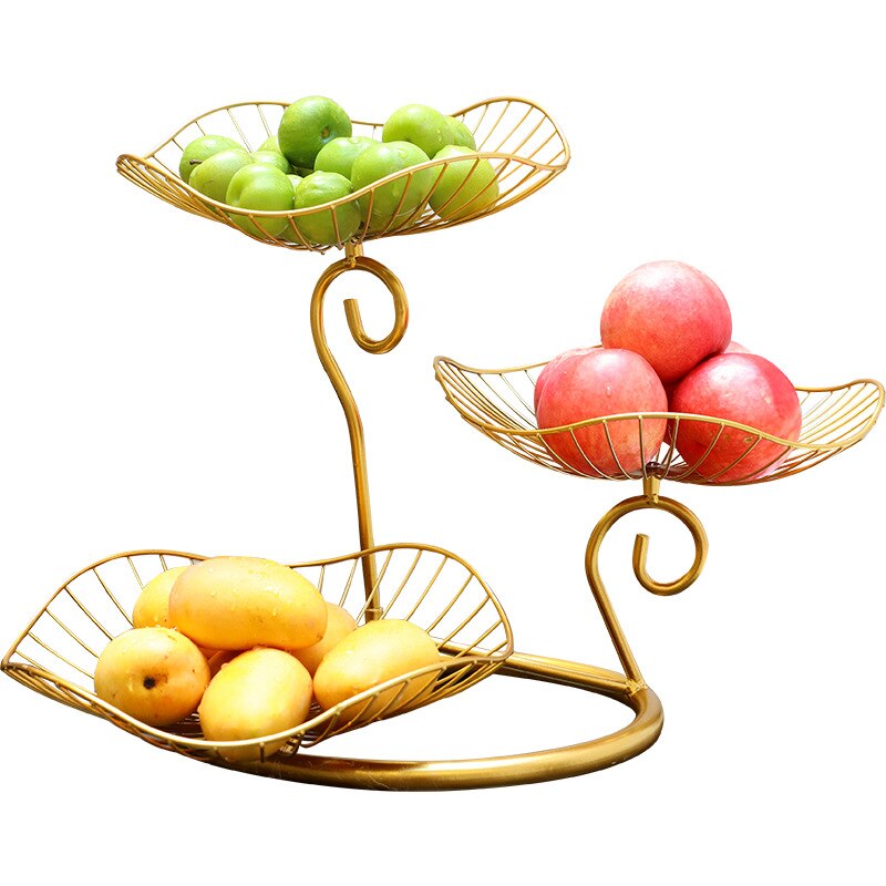 Fruitschaal Rvs Fruitschaal Snoep Plaat Fruit Opbergvak Fruit Lade Keuken Opbergrek Huishouden Fruitschaal