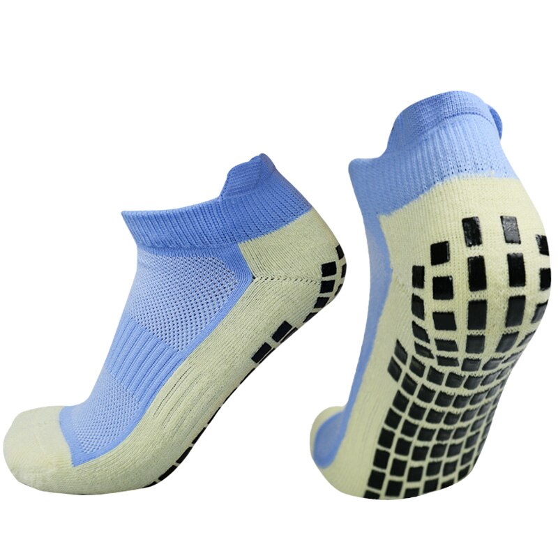 Anti-slip Soccer Socks Men Women Outdoor Sport Grip Football Socks antideslizantes de futbol: SKY BLUE