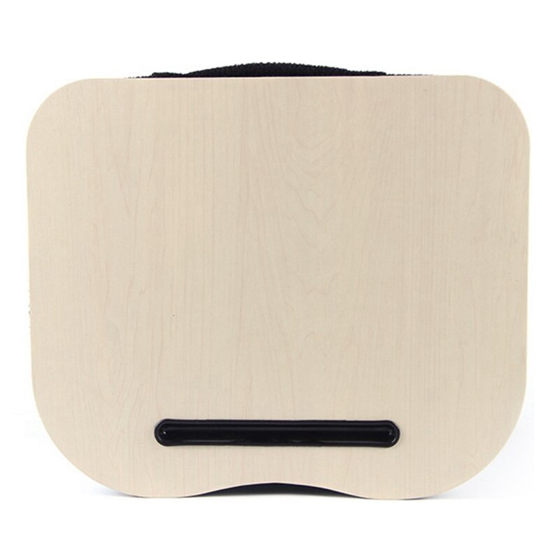 Portable Home Multifunctional Computer Desk Stand Pillow Computer Pad Outdoor Lap Desk Travel Laptop Desk: Dark Grey