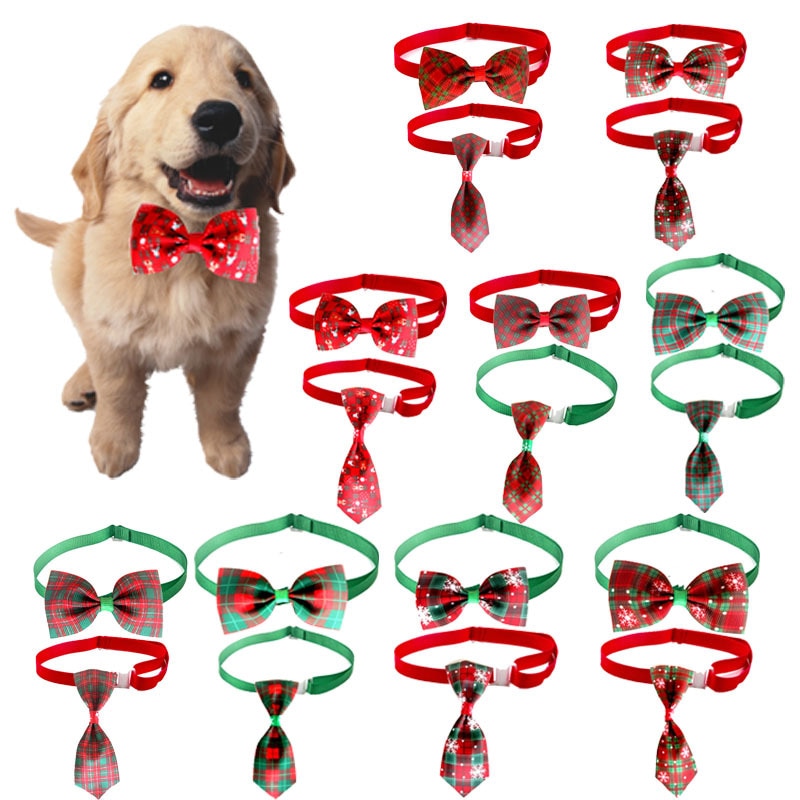 Kerst Dag Plaid Huisdier Tie Kat En Hond Tie Dierbenodigdheden Accessoires Kleine Dieren Huisdier Producten Kat Hond Producten