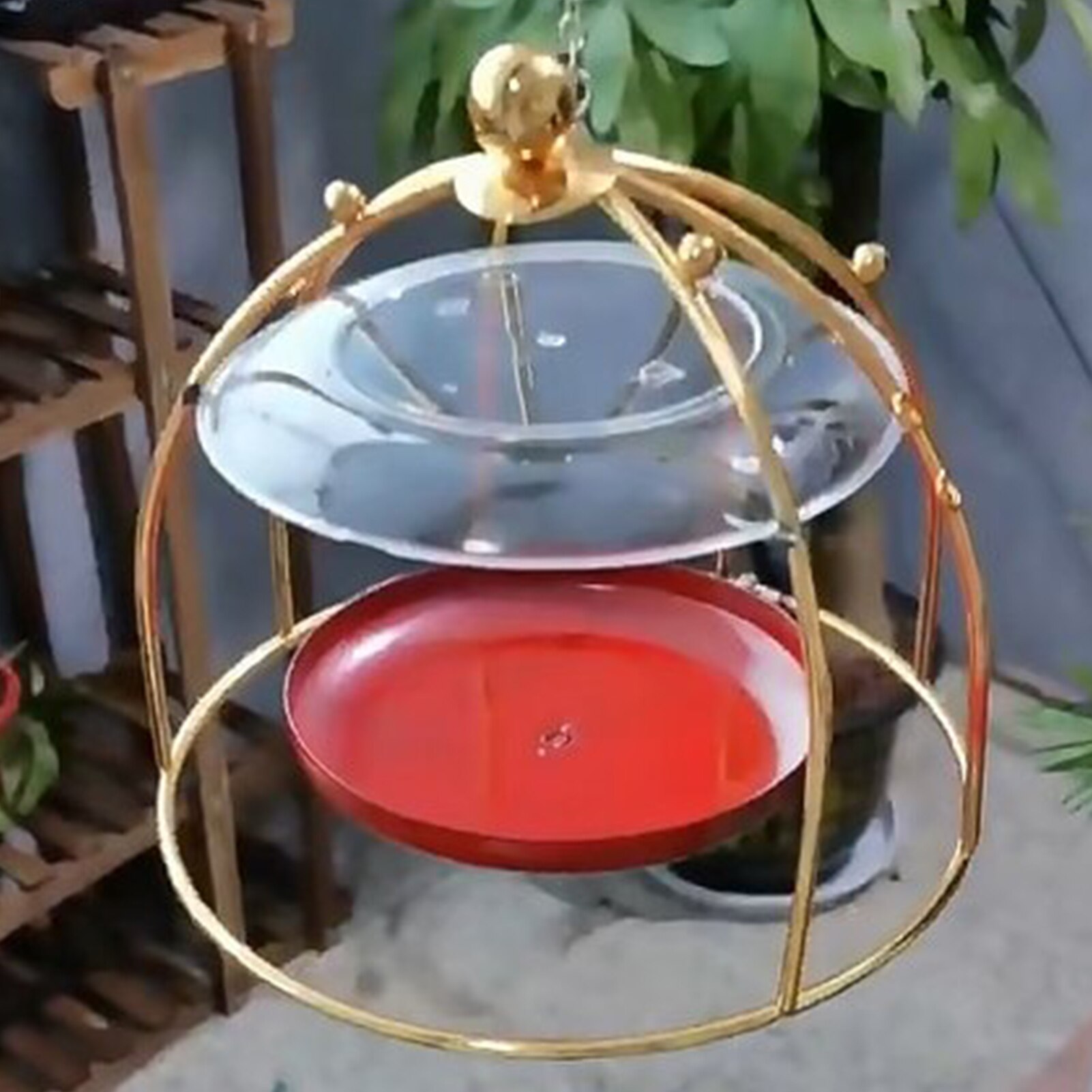 Dome Top Hummingbird Feeders Dome Top Hummingbird Feeder For Indoor Outdoor Pet Supplies Garden Tree Yard Courtyard Outside