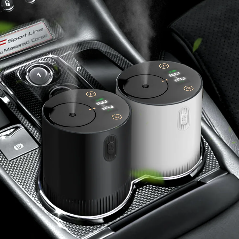 Diffusore di oli essenziali Diffusore portatile senza fili Funziona a batteria per diffusori di profumo ricaricabili USB per auto, uffici, casa