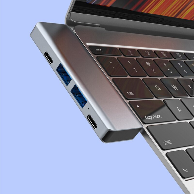 USB Typ C Hub zu HDMI-Kompatibel MST 4K USB C Hub Docking Bahnhof, geeignet für Profi Luft Apfel Computer Adapter