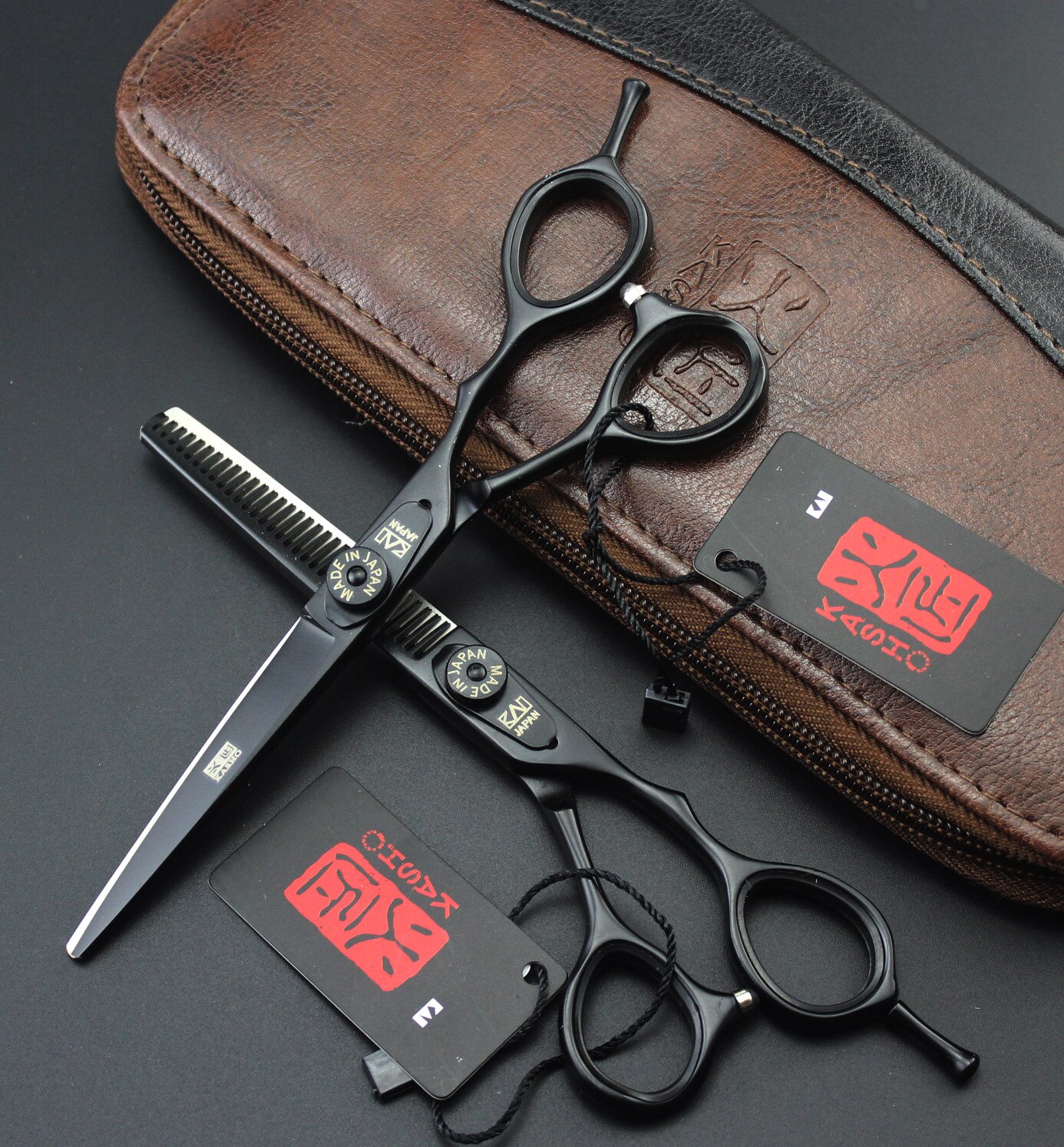 Professionelle 6 zoll Haar Schere Salon Friseur Barber Schere Schneiden Verdünnung Styling Werkzeug
