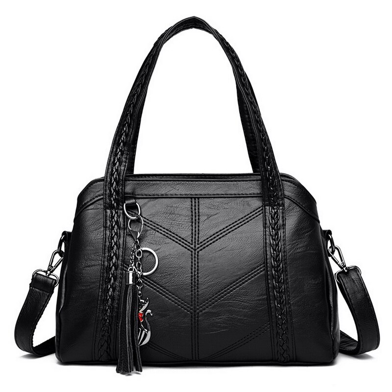 Chicarousal Portemonnees en handtassen voor vrouwen, lederen crossbody tassen damesdraagtas, schoudertas, Medium