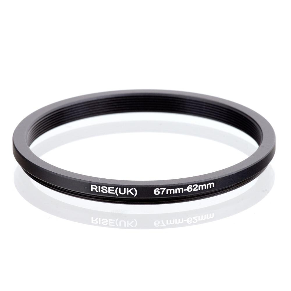 Rise (Uk) 67 Mm-62 Mm 67-62 Mm 67 Te 62 Step Down Filter Adapter Ring