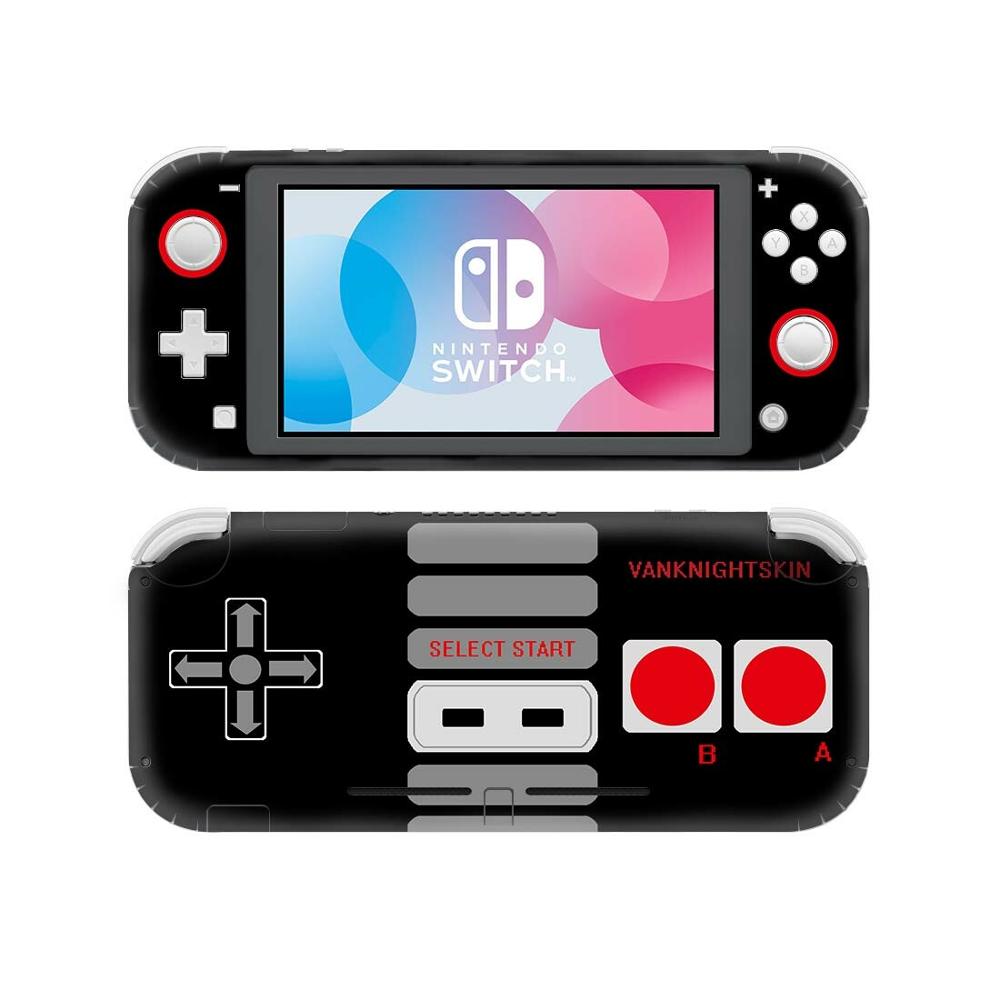 Pure White Color Skin Sticker Decal For Nintendo Switch Lite Console Nintend Switch Lite Mini NSL Protector Skin Sticker Vinyl