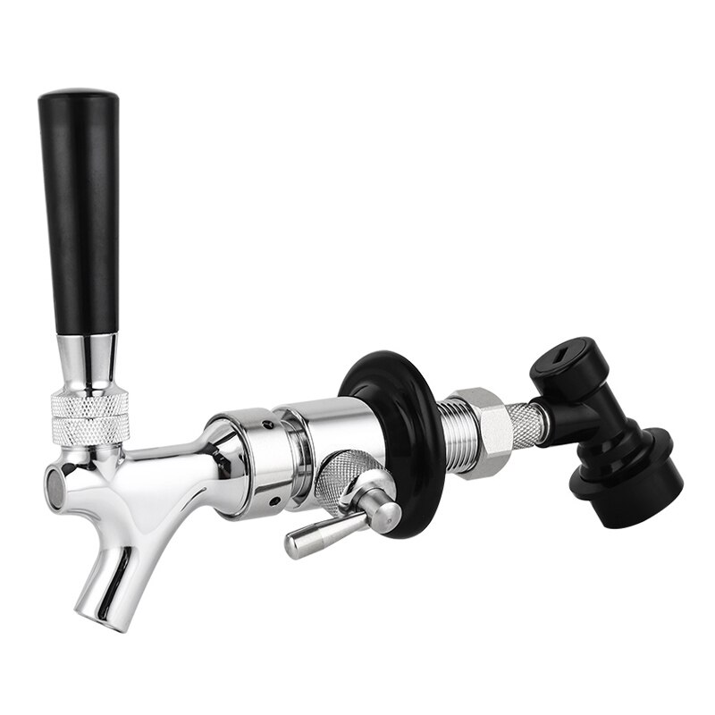 Home Brew Bier Tap Kraan Met Flow Control Valve, ons Standaard Tapbier Kranen Verstelbare Vaatje Dispenser Ball Lock Disconnect Kit: type 1