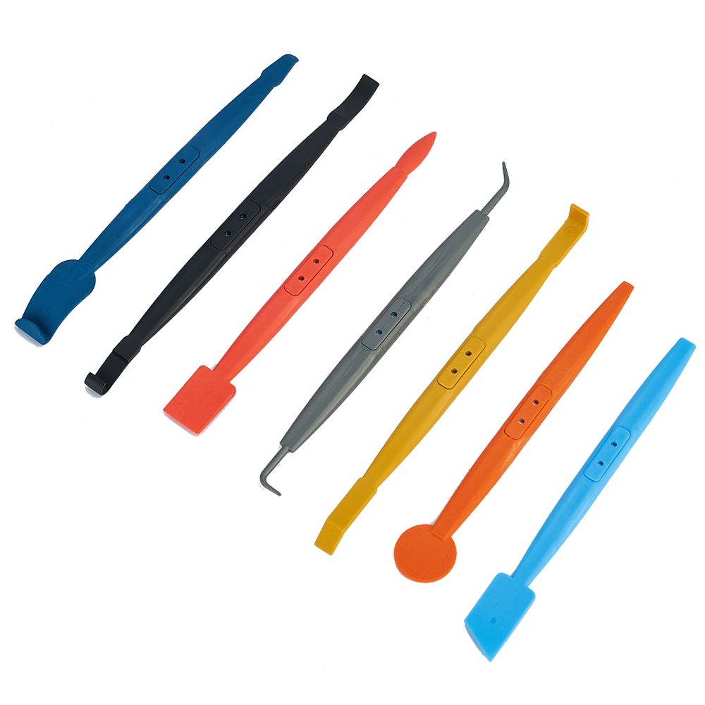 Kunaisicarbon Fiber Filmagnetische Stick Rakel Set Window Tint Wraper Autosticker Installeren Vinyl Applicator Tools Kit