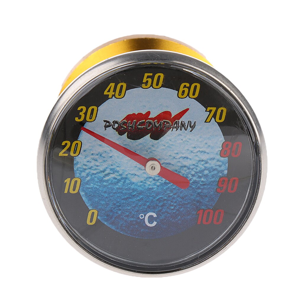 14.5cm Oil Dipstick Level Tank Motorcycle with Temperature Gauge, Measuring Temperature Range 0 ~ 100'c