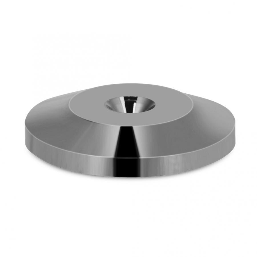 8x Speaker Isolation Feet - YOUTHINK 25x4mm Aluminum Anti-Vibration Pads for Amplifiers, CD/DVD Players, Turntables: Gray