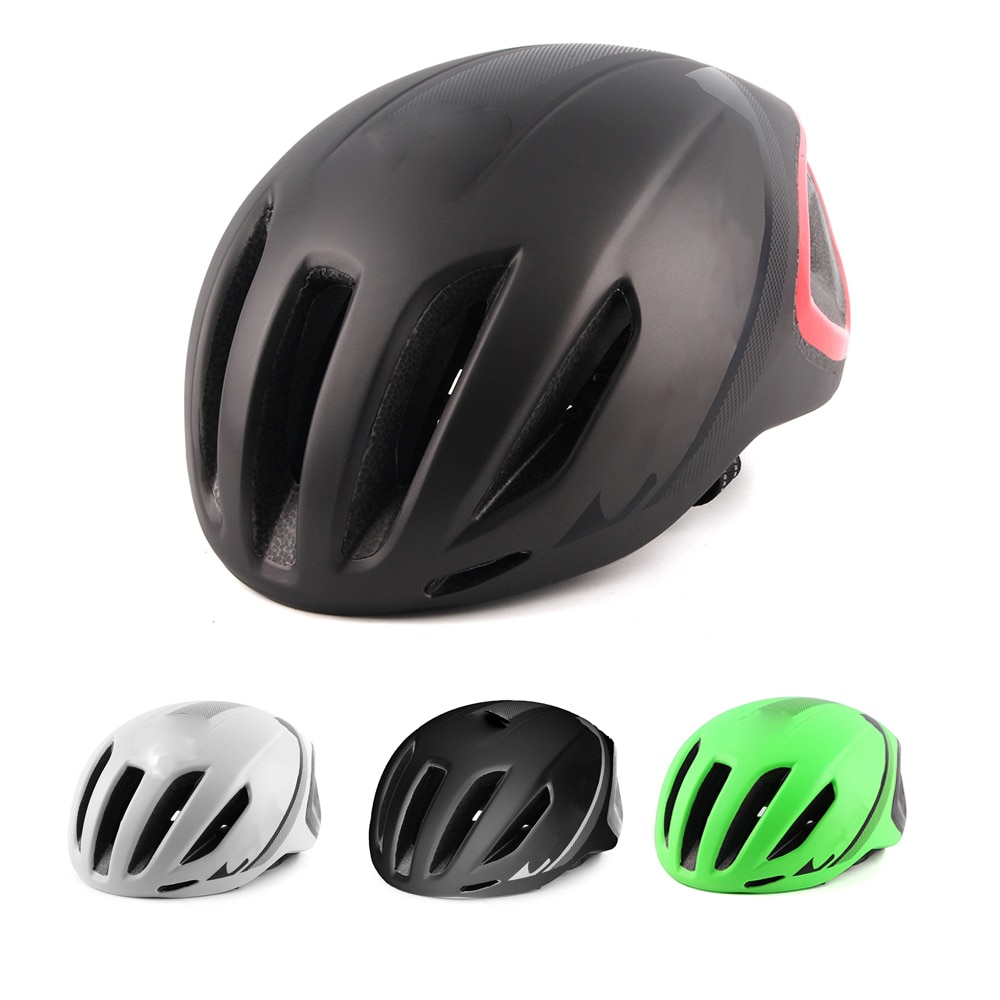 Rød cykelhjelm landevejscykelhjelm aerohjelm voksne mænd triathlon tri race cykel tt hjelme casco ciclismo bicicleta hombre