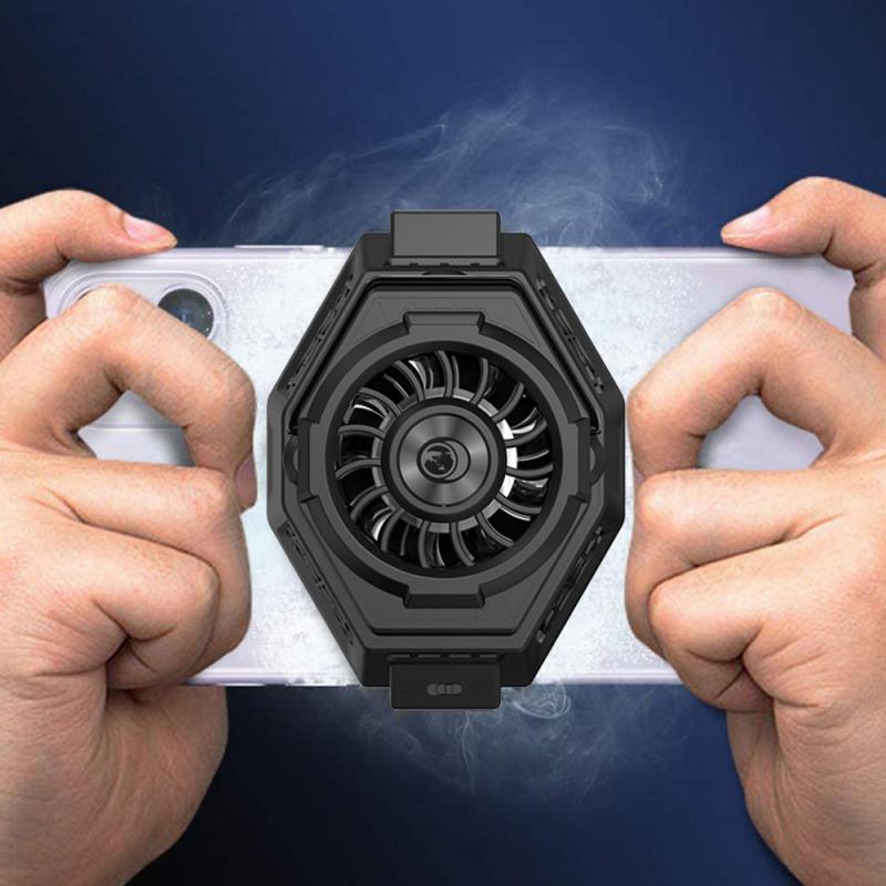 F3 Ice Armor Black Cooling Cooling Cooling Live Game For Peace Shark Fan Back Clip Mobile Phone Semiconductor Radiator