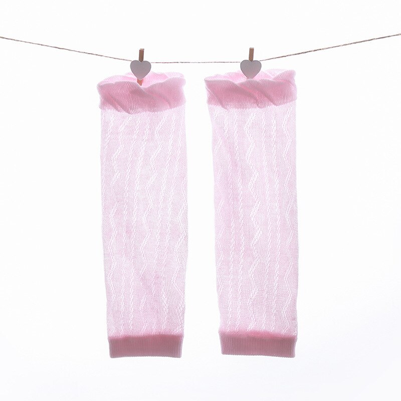 NIÑOS Calcetines de bebé de Color sólido calcetines de bebé niña y niño infantil calcetines altos de rodilla otoño invierno cálido Sokken niños calentadores de piernas: Rosa