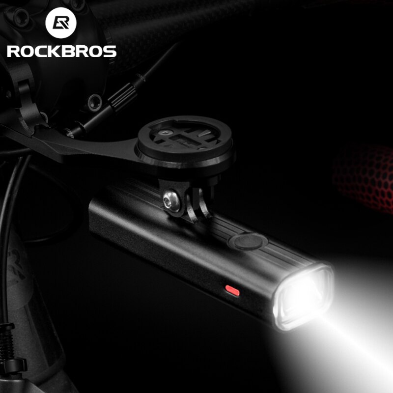 Rockbros Fiets Licht Hijsen Koplampen Multifunctionele Houder Krachtige Flash Light Usb Charing Led Fiets Front Light 4000Mah