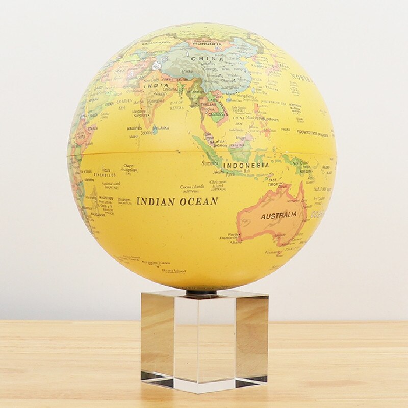 Light energy globe rotation magnetic levitation ornaments solar perpetual motion rotator 1pc