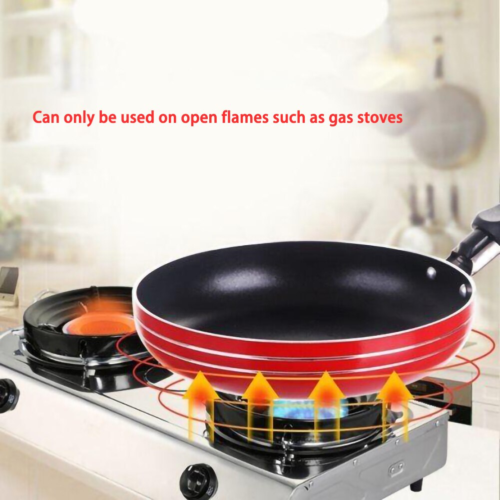 Mini Cooking Pan Non-Stick Frying Pan Portable Breakfast with Handle Suitable for Frying Eggs Making Breakfast Beef Cookware
