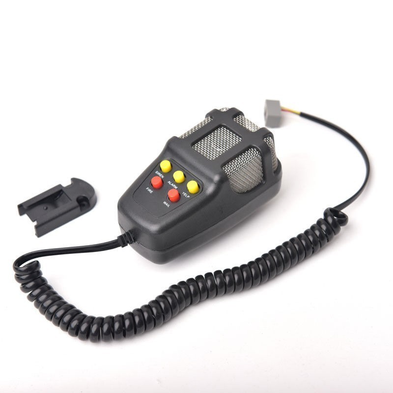 DC 12V 100W 5 Tono de sonido sirena ruidosa bocina policía bomberos alarma de alarma altavoz motocicleta coche vehículo camión