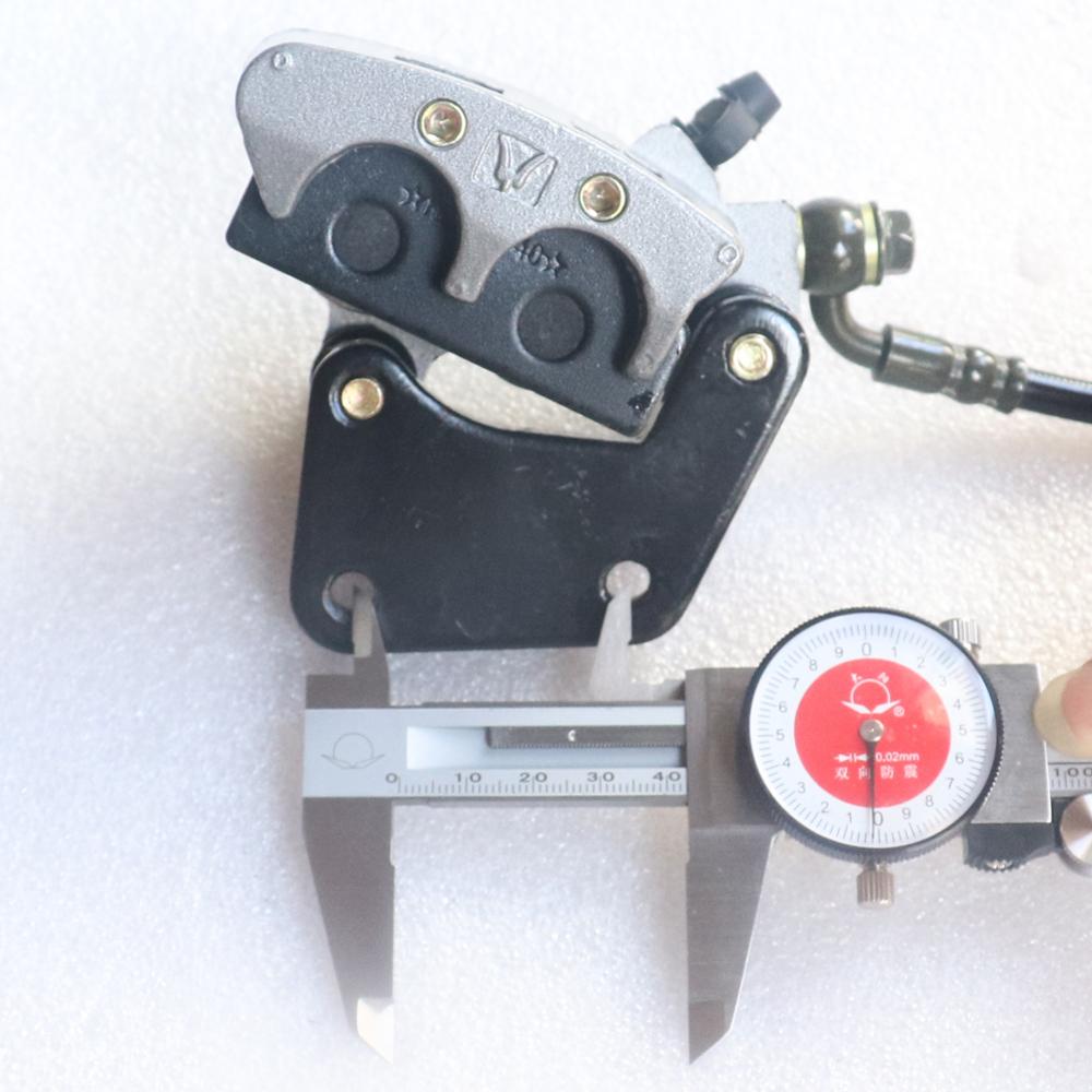 Motorcycle Hydraulic Front Disc Brake Master Cylinder Caliper System & Pads For 110cc 125cc Quad Dirt Bike ATV