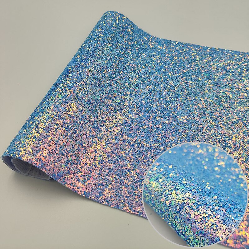 Laken i imitert skinn skinnende imitert stoff  a4 syntetisk hårsløyfestoff gjør-det-selv-veske sko tilbehør 20 * 30cm: 8